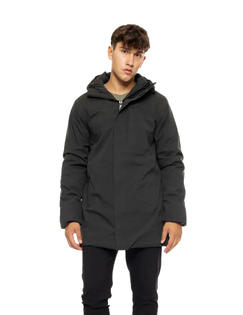 Splendid fashion ανδρικό demi μπουφάν με ενσωματωμένη κουκούλα 50-201-108 DK GREEN