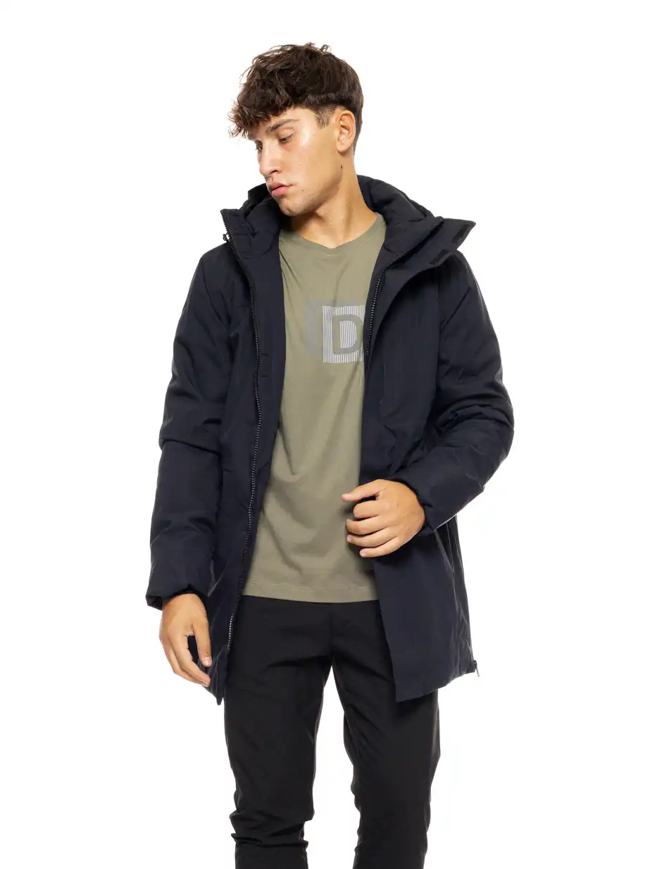 Splendid fashion ανδρικό demi μπουφάν με ενσωματωμένη κουκούλα 50-201-108 NAVY