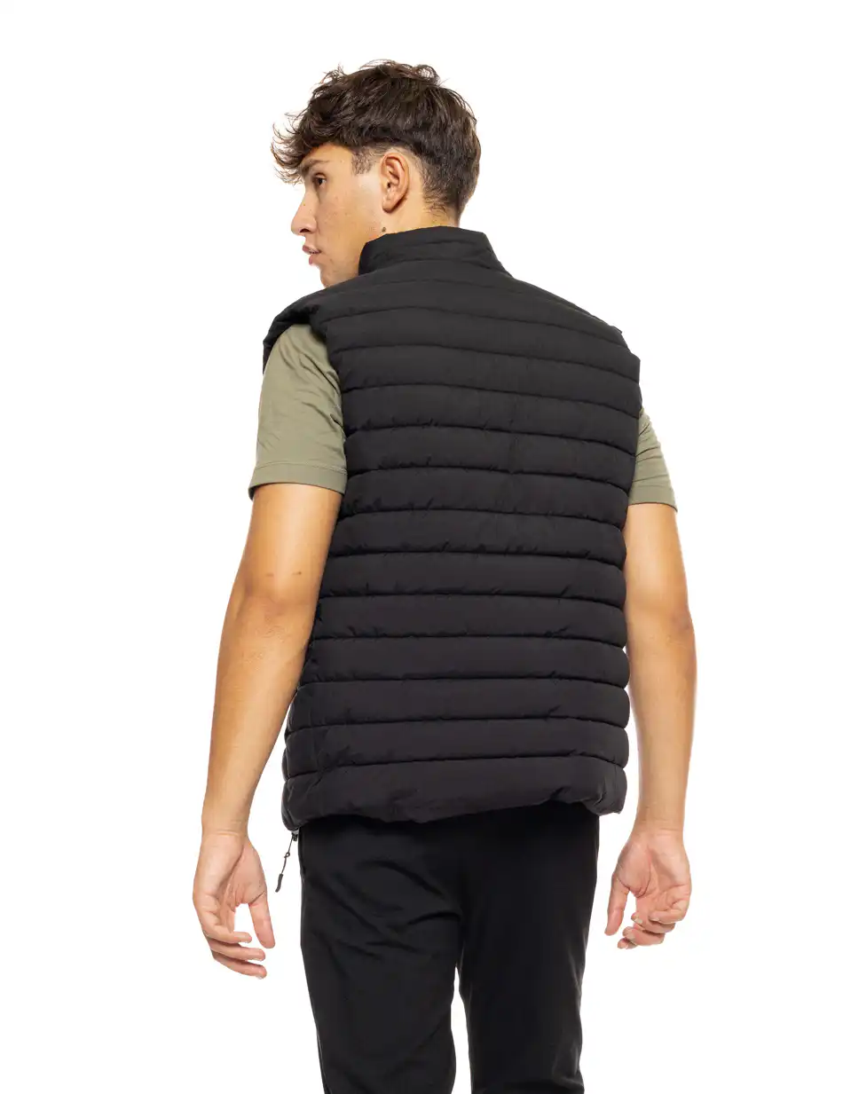 Splendid fashion ανδρικό κοντό αμάνικο μπουφάν 50-202-003 BLACK