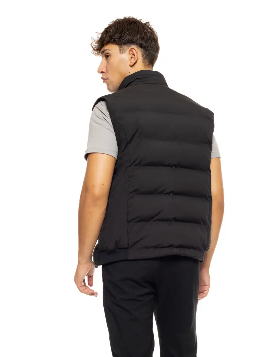 Biston fashion ανδρικό κοντό αμάνικο μπουφάν 50-202-007 BLACK