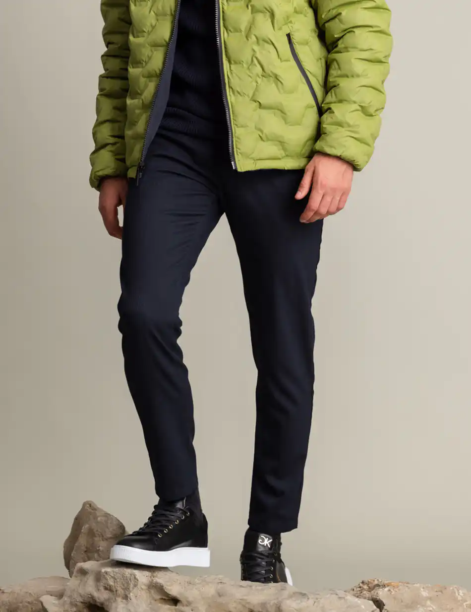 Biston fashion ανδρικό chinos παντελόνι 50-241-003 BLACK