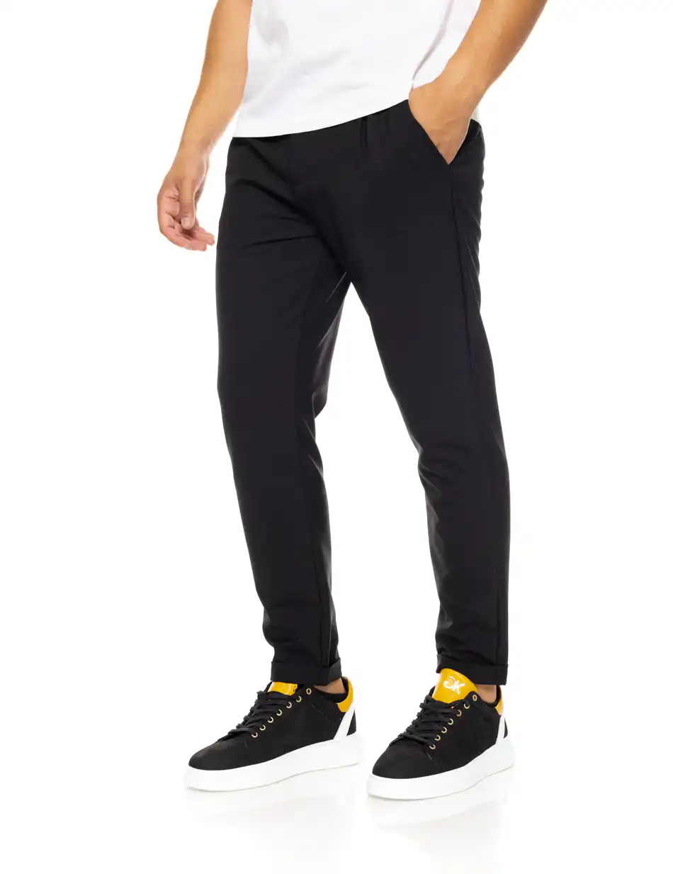 Splendid fashion ανδρικό chinos παντελόνι 50-241-005 BLACK