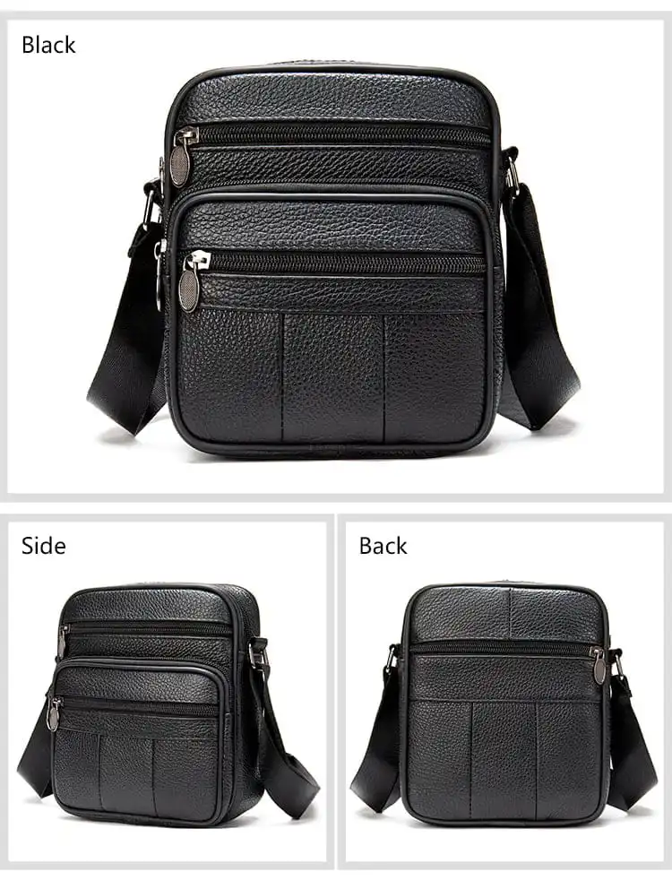 Δερμάτινο τσαντάκι ώμου Cardinal 500 μαύρο Δερμάτινο τσαντάκι ώμου Cardinal 500 μαύρο