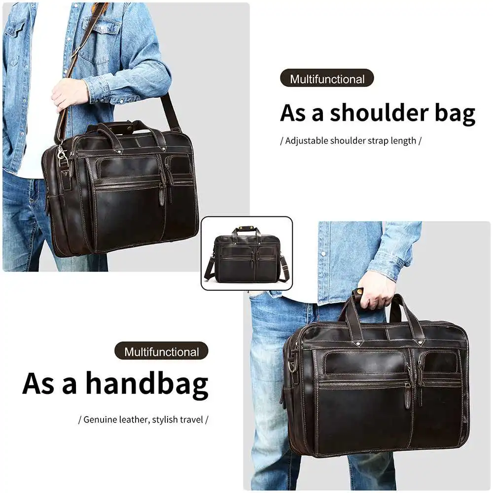 Δερμάτινος χαρτοφύλακας Cardinal 5088 coffee