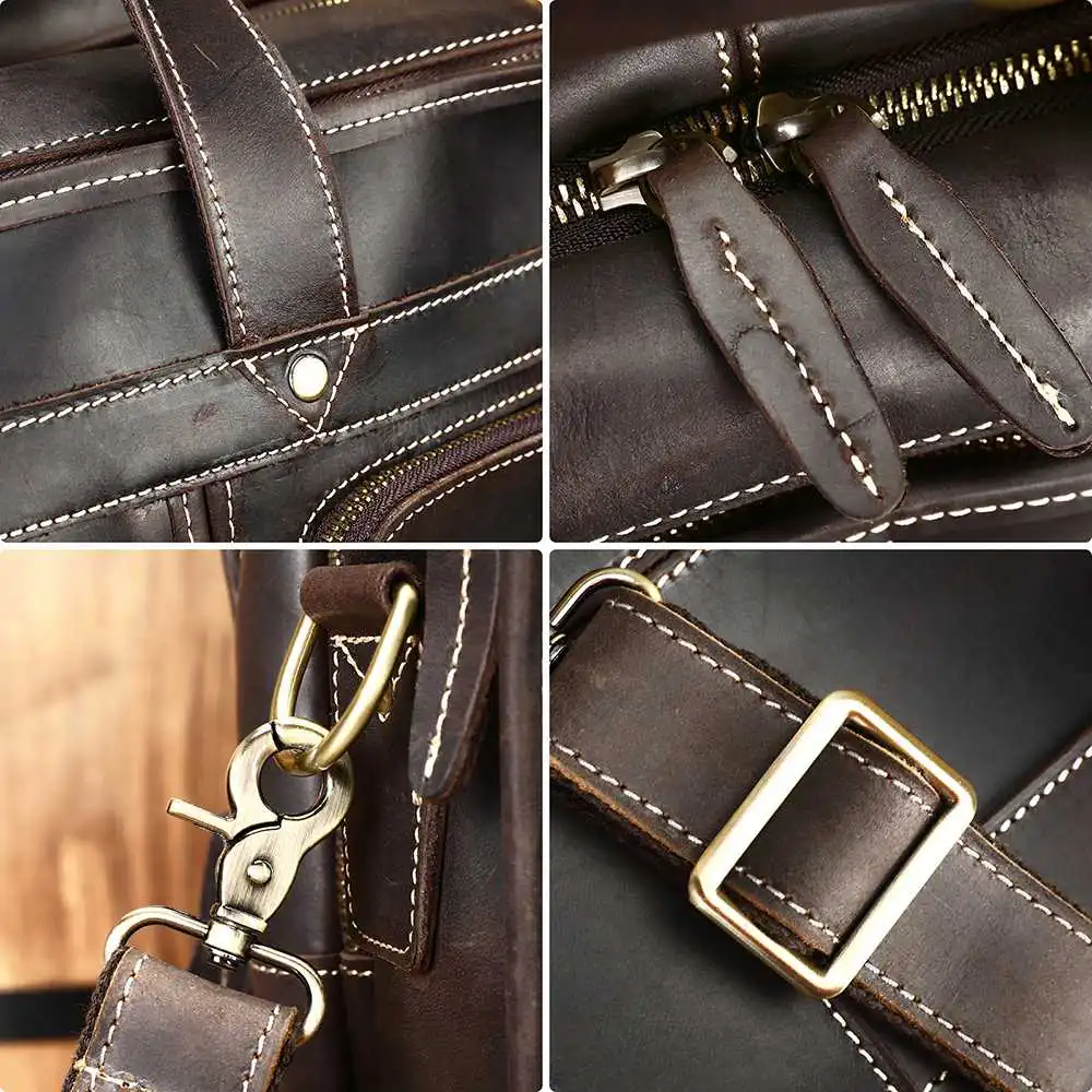 Δερμάτινος χαρτοφύλακας Cardinal 5088 coffee