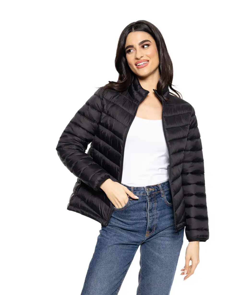 Splendid fashion γυναικείο ultra light μπουφάν 51-101-002 BLACK