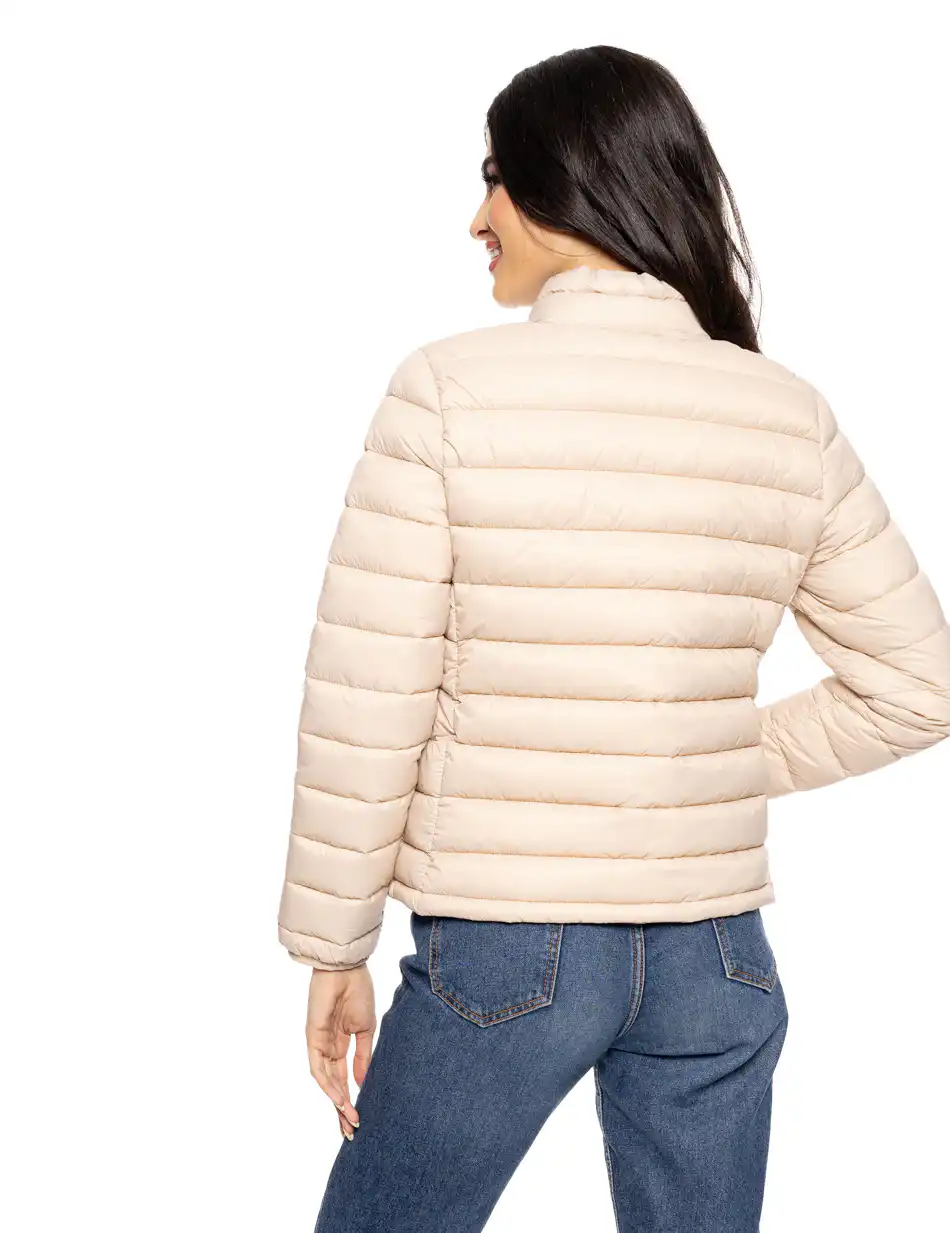 Splendid fashion γυναικείο ultra light μπουφάν 51-101-002 LT BEIGE
