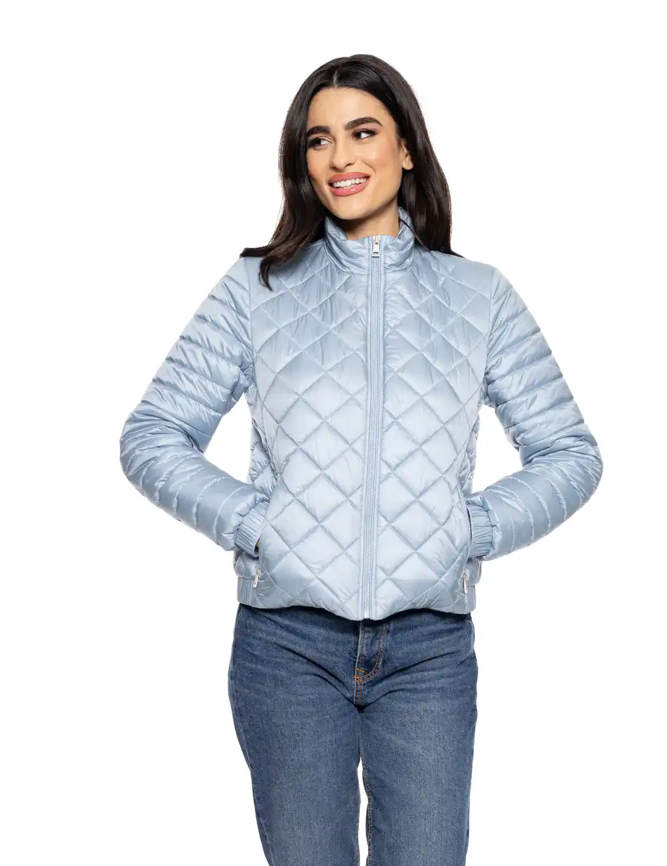 Splendid fashion γυναικείο ultra light μπουφάν 51-101-003 SKY BLUE