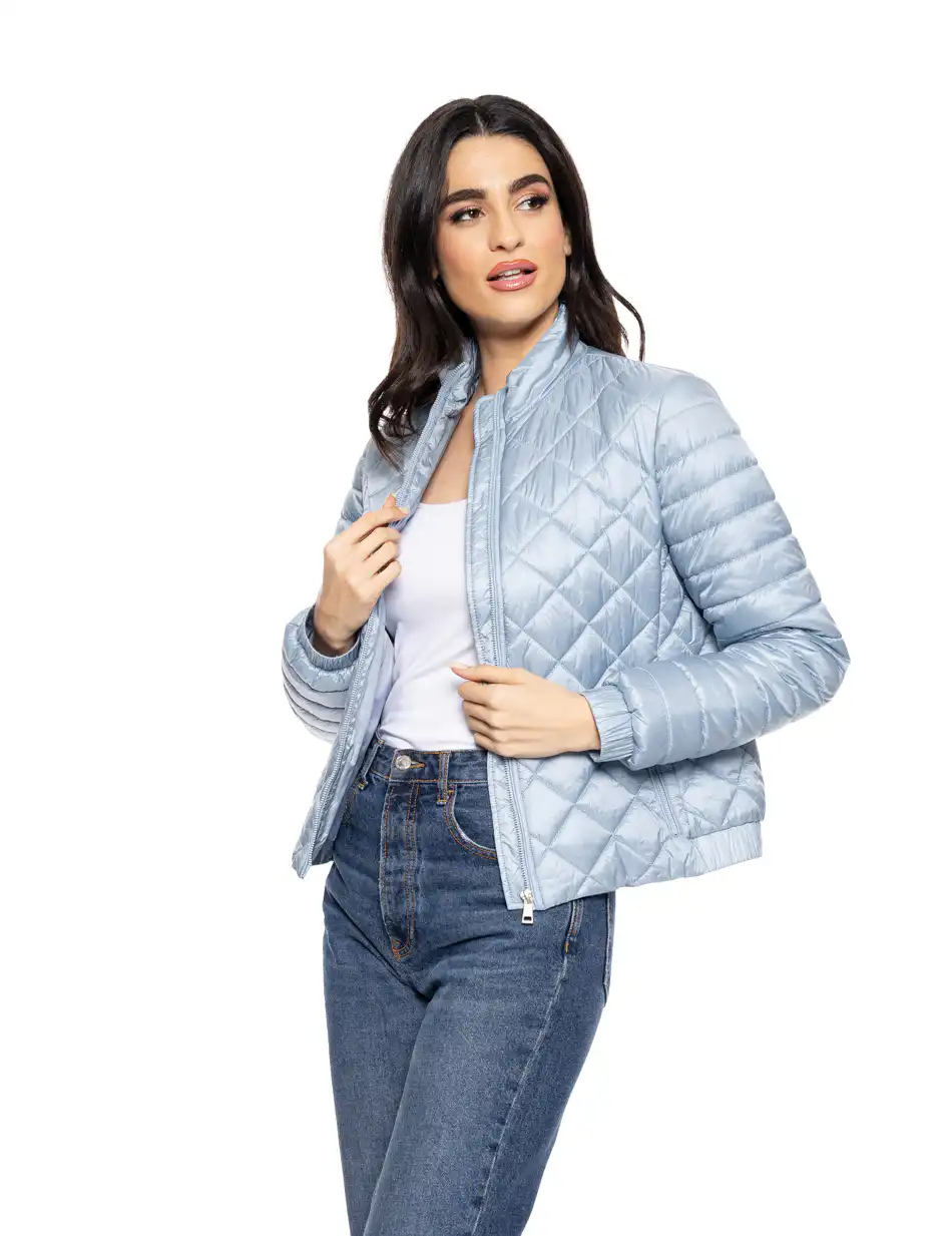Splendid fashion γυναικείο ultra light μπουφάν 51-101-003 SKY BLUE