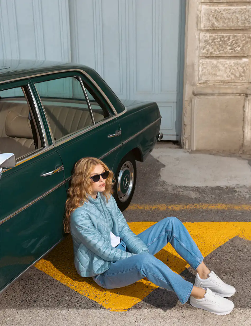 Splendid fashion γυναικείο ultra light μπουφάν 51-101-003 SKY BLUE