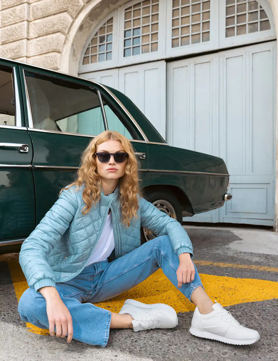 Splendid fashion γυναικείο ultra light μπουφάν 51-101-003 SKY BLUE