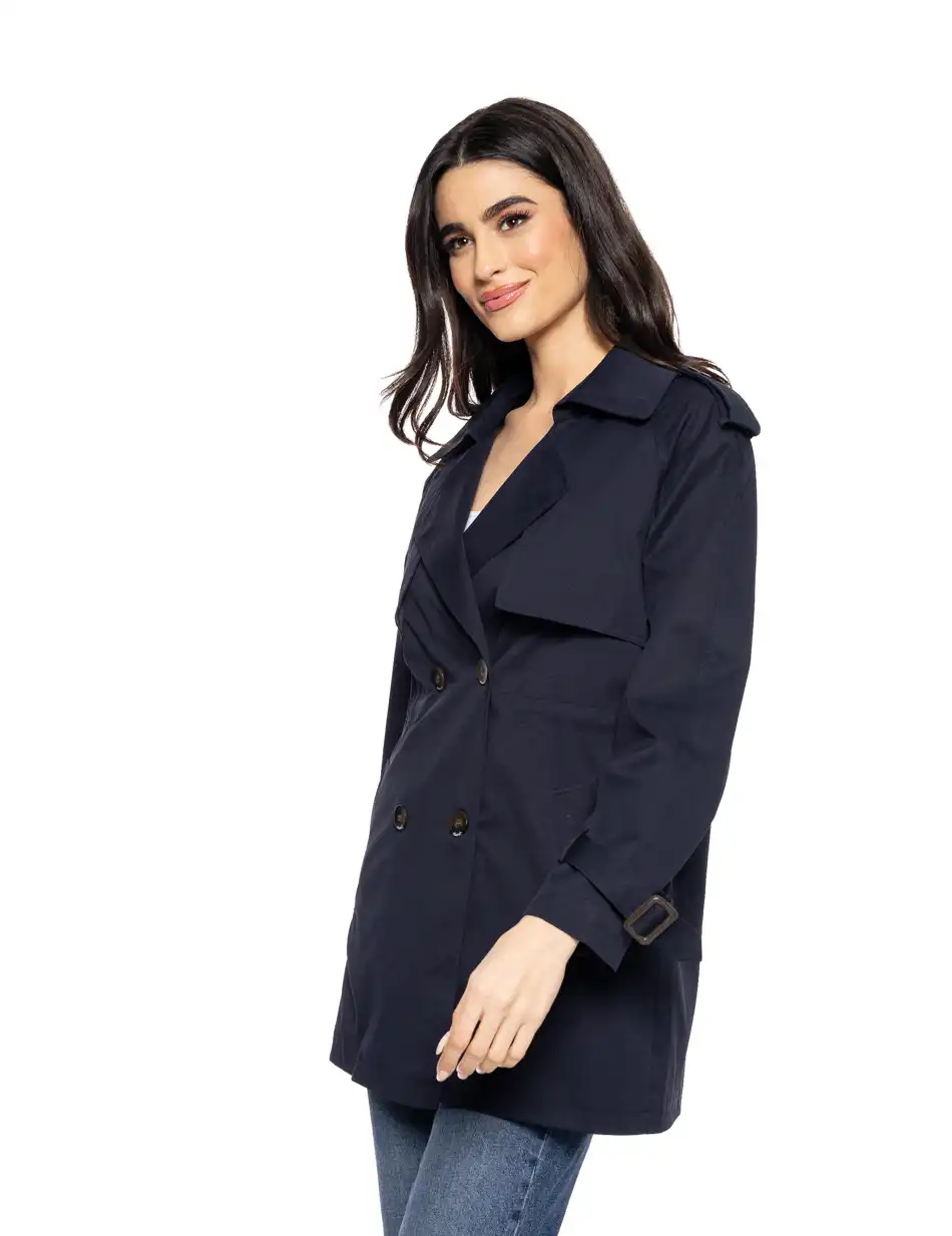 Splendid fashion γυναικεία demi καμπαρντίνα 51-101-017 NAVY