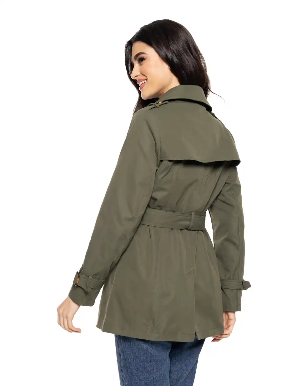 Biston fashion γυναικεία demi καμπαρντίνα 51-101-019 KHAKI