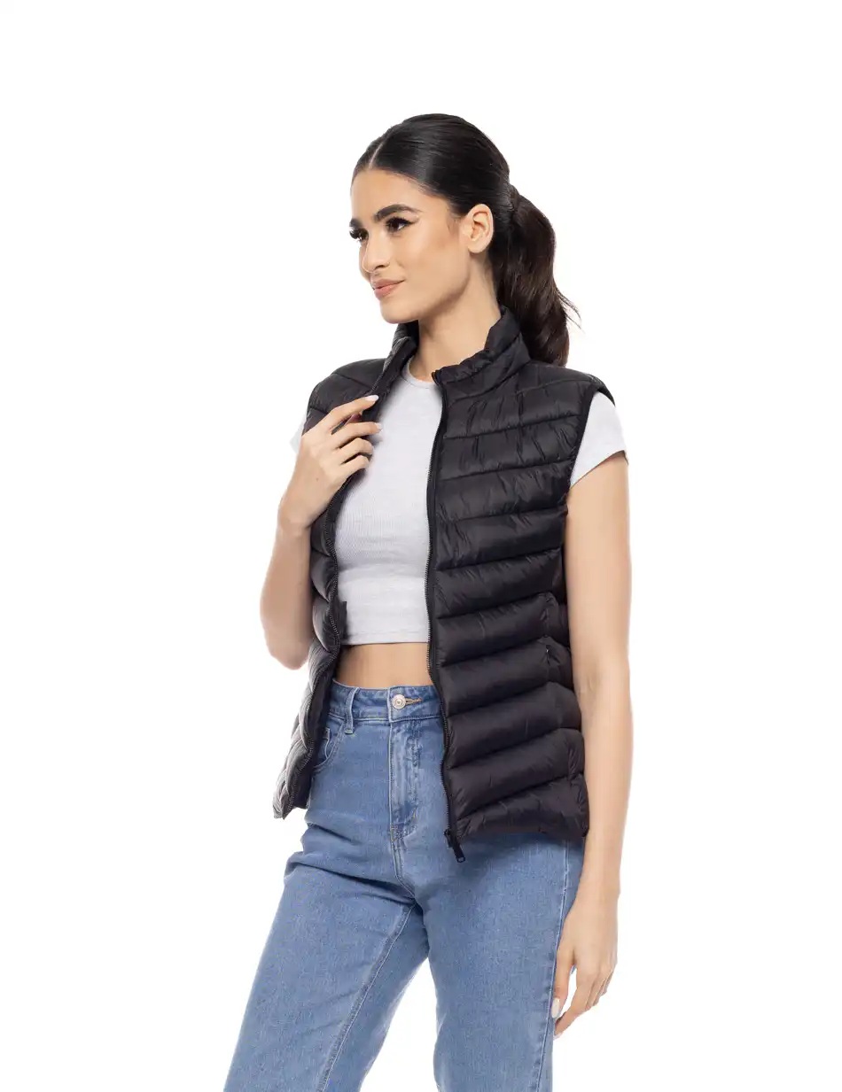 Splendid fashion γυναικείο αμάνικο με γιακά 51-102-003 BLACK