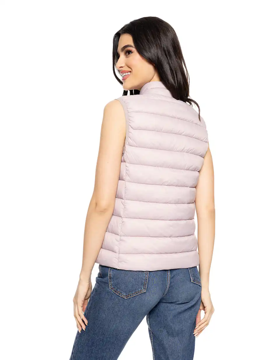 Splendid fashion γυναικείο αμάνικο με γιακά 51-102-003 LT PINK