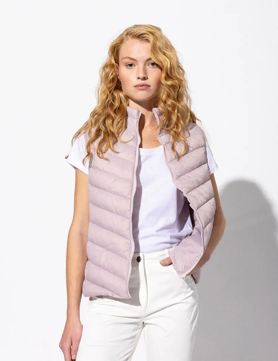 Splendid fashion γυναικείο αμάνικο με γιακά 51-102-003 LT PINK