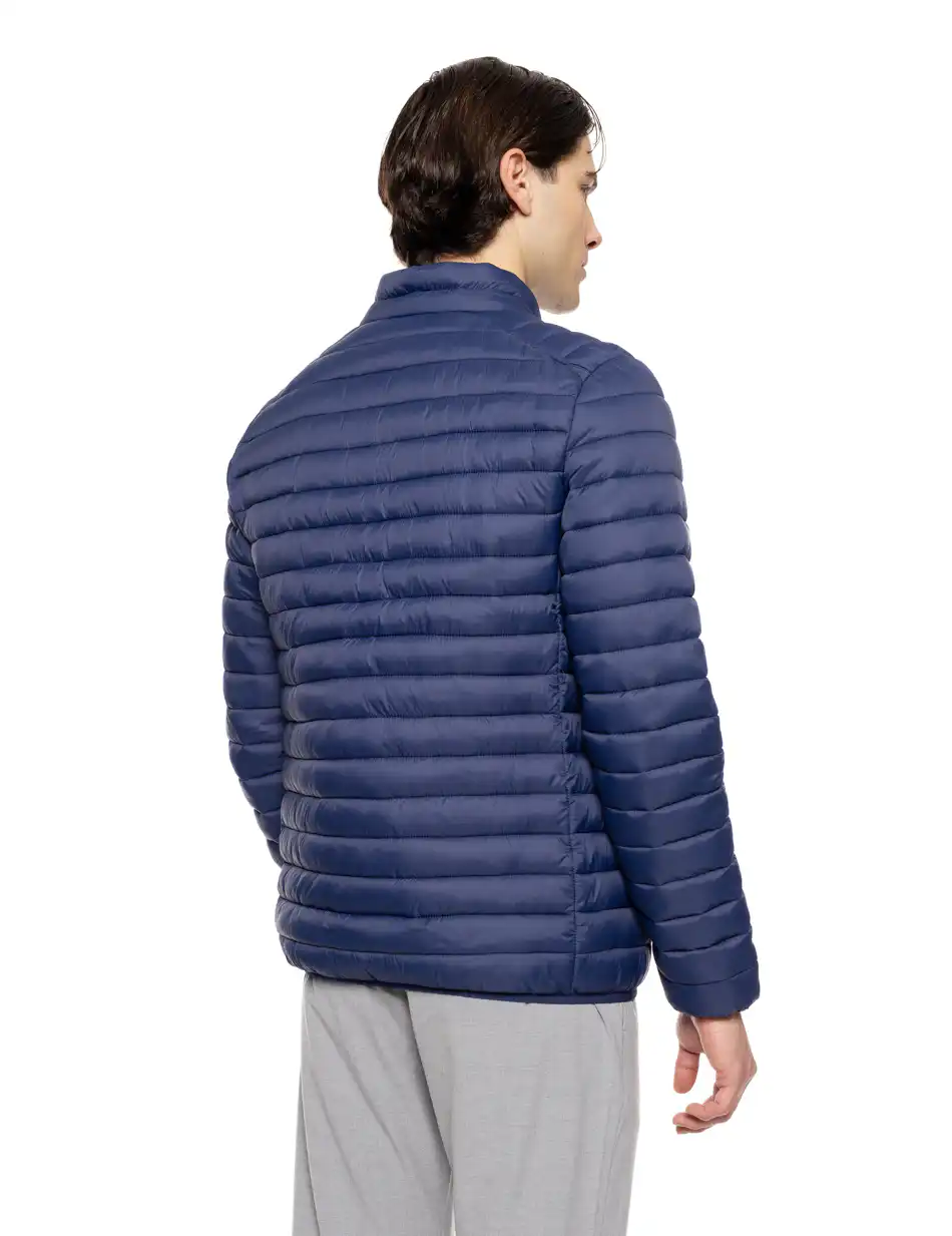 Splendid fashion ανδρικό ultra light πανωφόρι με γιακά 51-201-011 BLUE