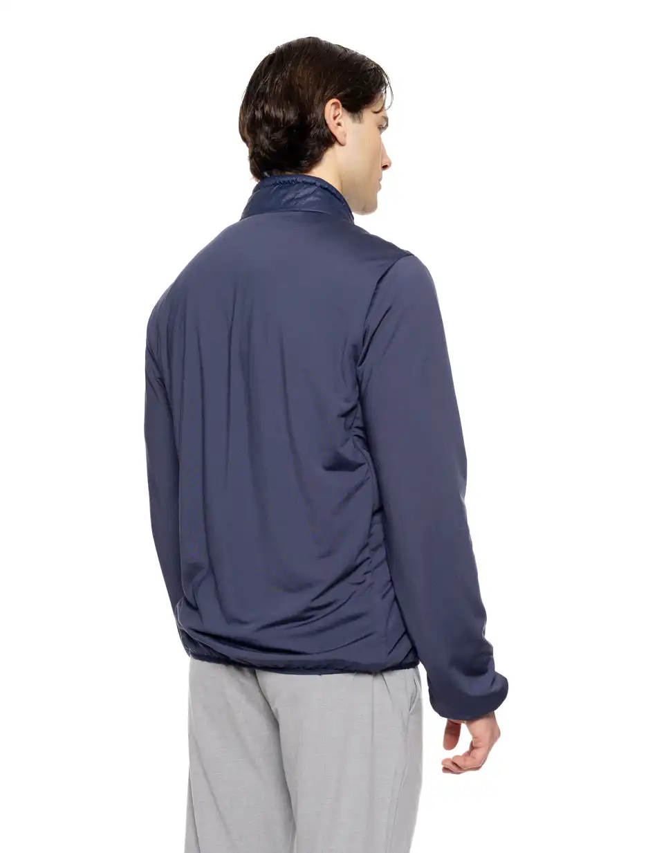 Splendid fashion ανδρικό ultra light πανωφόρι με γιακά 51-201-014 BLUE