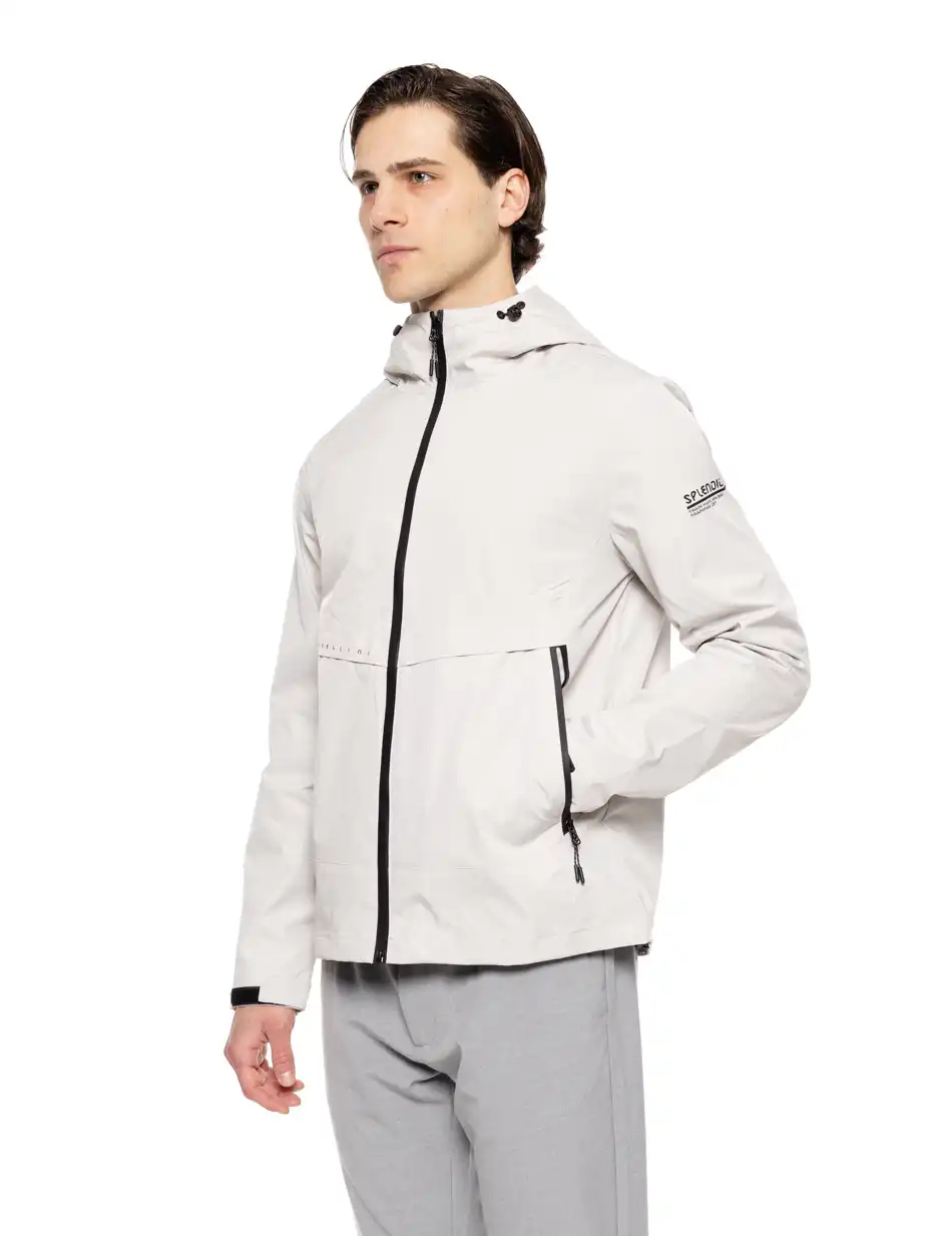 Splendid fashion ανδρικό πανωφόρι με κουκούλα 51-201-044 ICE