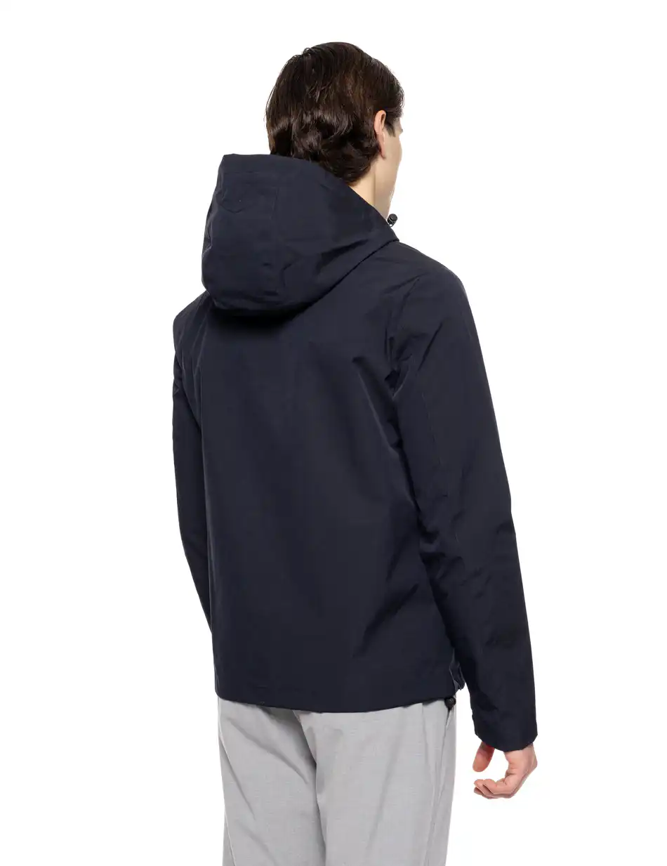 Splendid fashion ανδρικό πανωφόρι με κουκούλα 51-201-044 NAVY