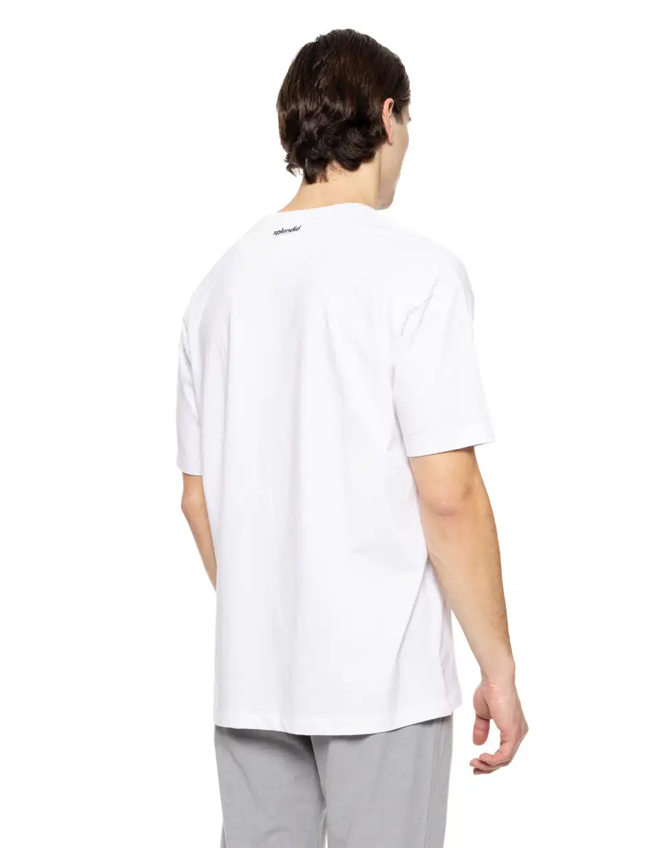 Splendid fashion ανδρικό t-shirt 51-206-002 WHITE