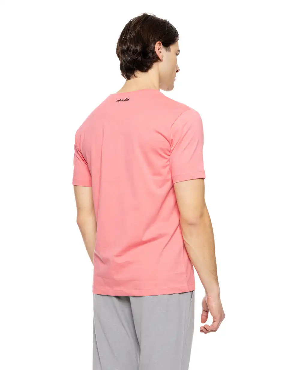 Splendid fashion ανδρικό t-shirt 51-206-008 PINK