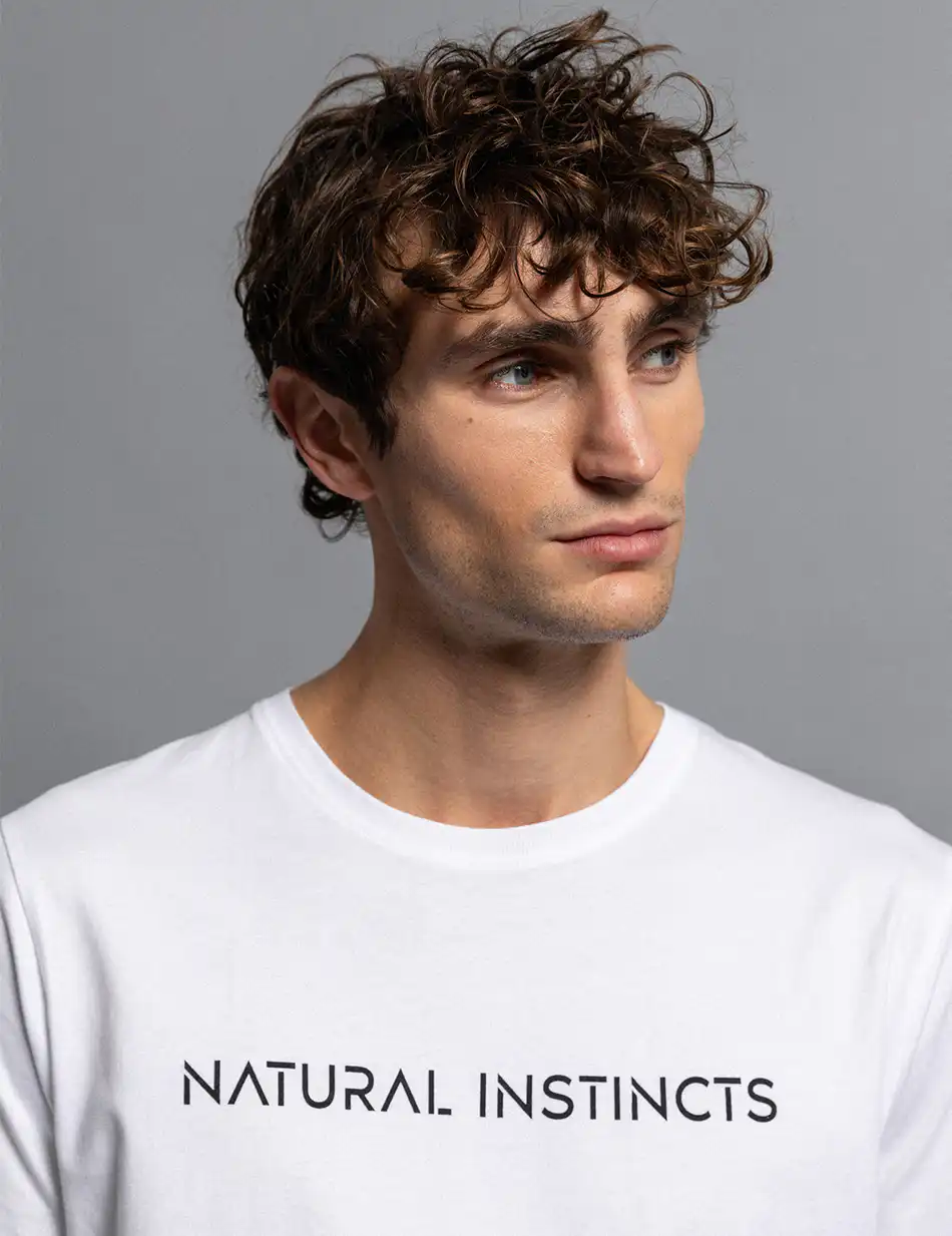 Biston fashion ανδρικό t-shirt 51-206-010 WHITE