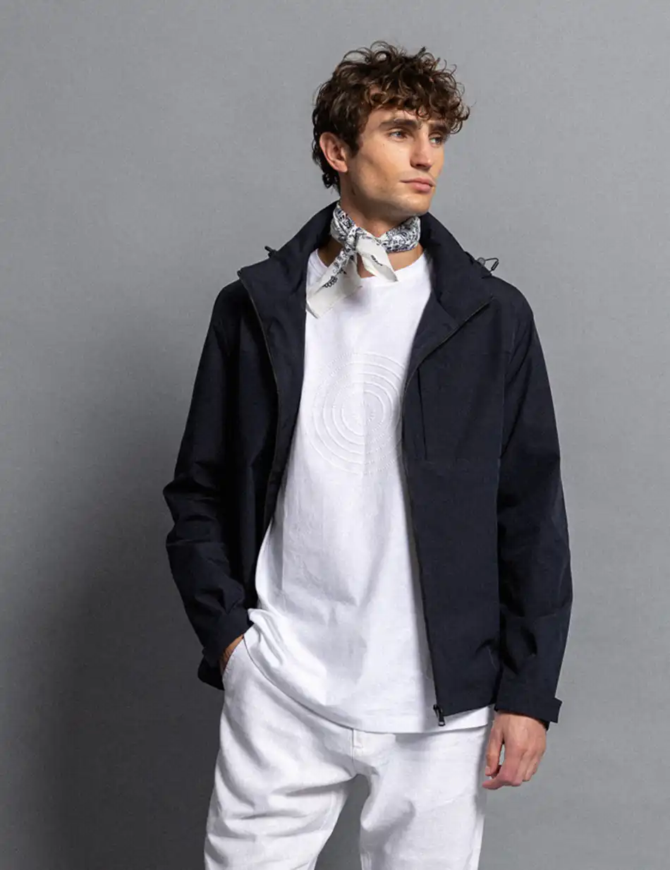 Biston fashion ανδρικό t-shirt 51-206-013 WHITE