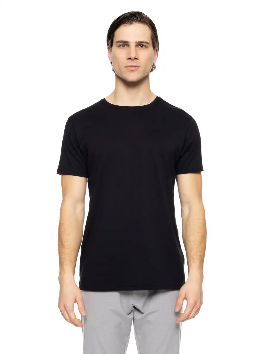 Smart fashion ανδρικό t-shirt 51-206-032 BLACK