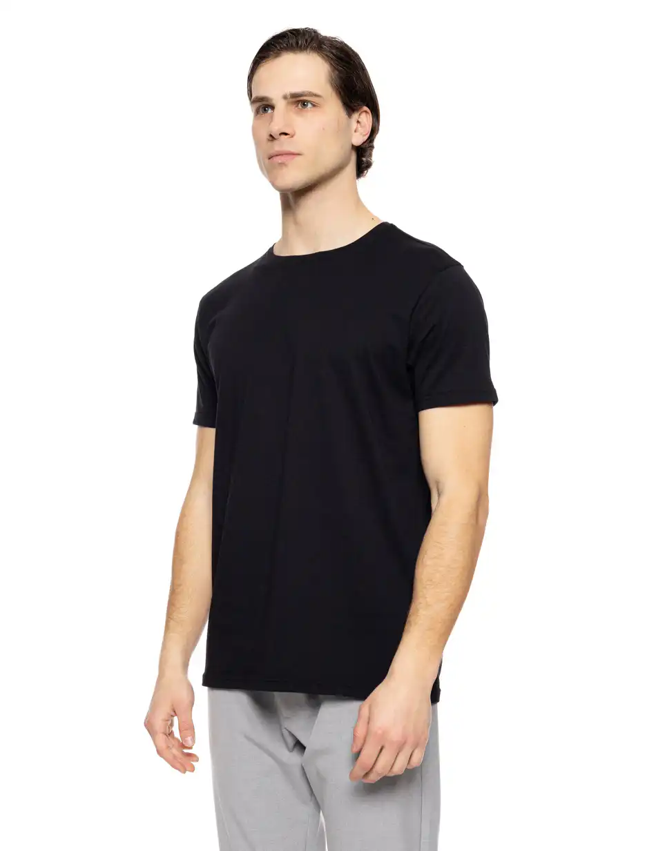 Smart fashion ανδρικό t-shirt 51-206-032 BLACK