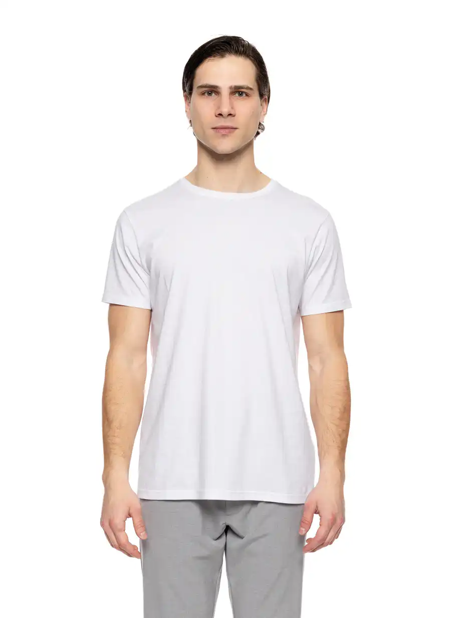 Smart fashion ανδρικό t-shirt 51-206-032 WHITE