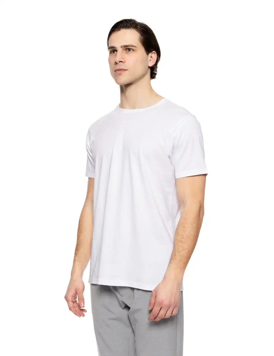 Smart fashion ανδρικό t-shirt 51-206-032 WHITE