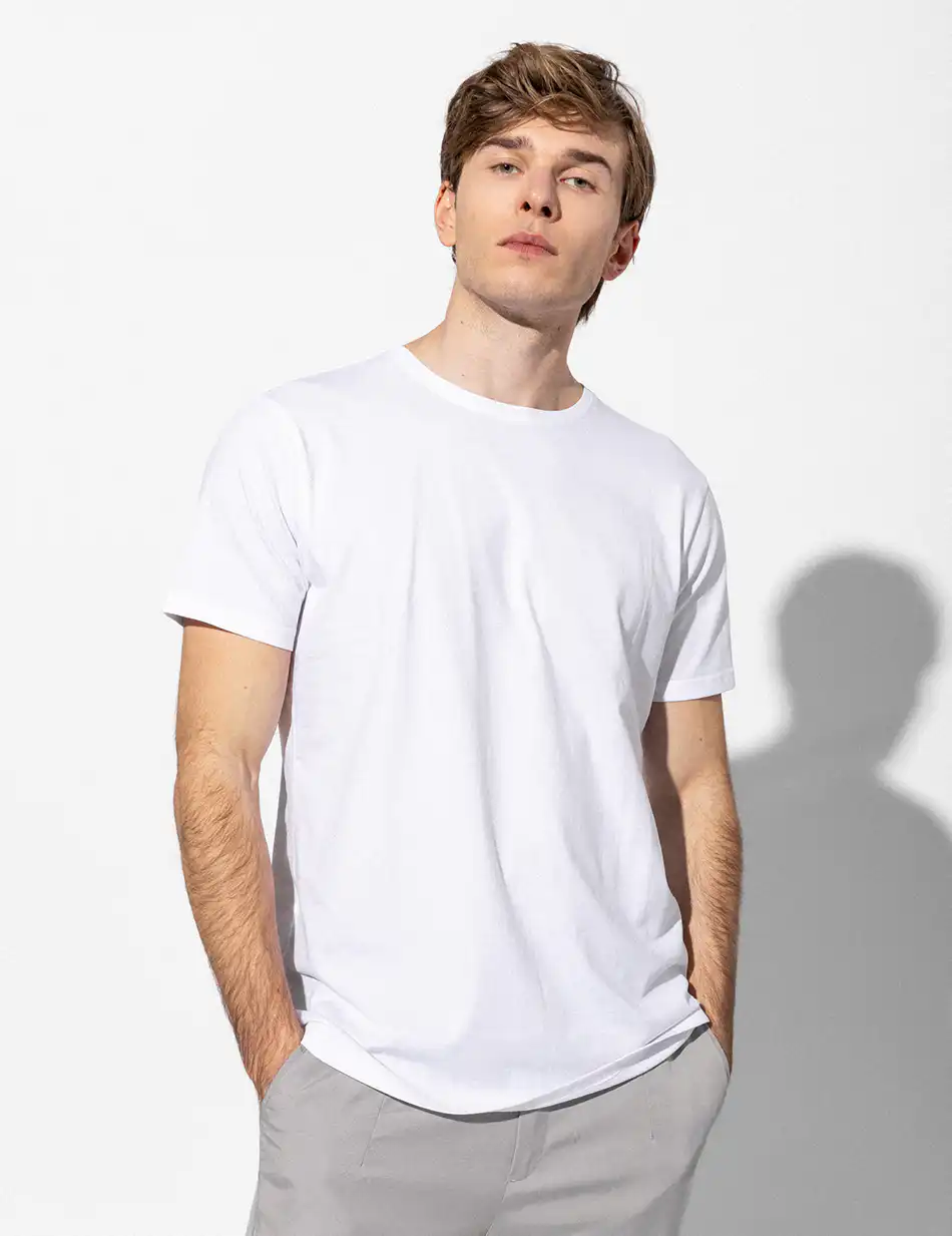 Smart fashion ανδρικό t-shirt 51-206-032 WHITE