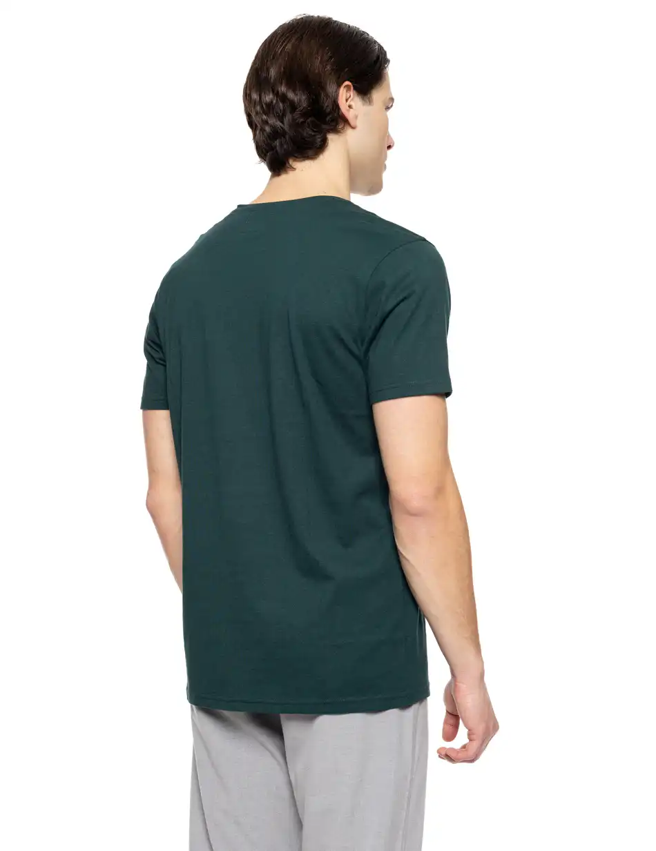 Smart fashion ανδρικό t-shirt 51-206-032 PETROL