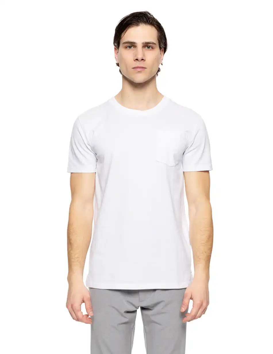 Splendid fashion ανδρικό t-shirt 51-206-039 WHITE