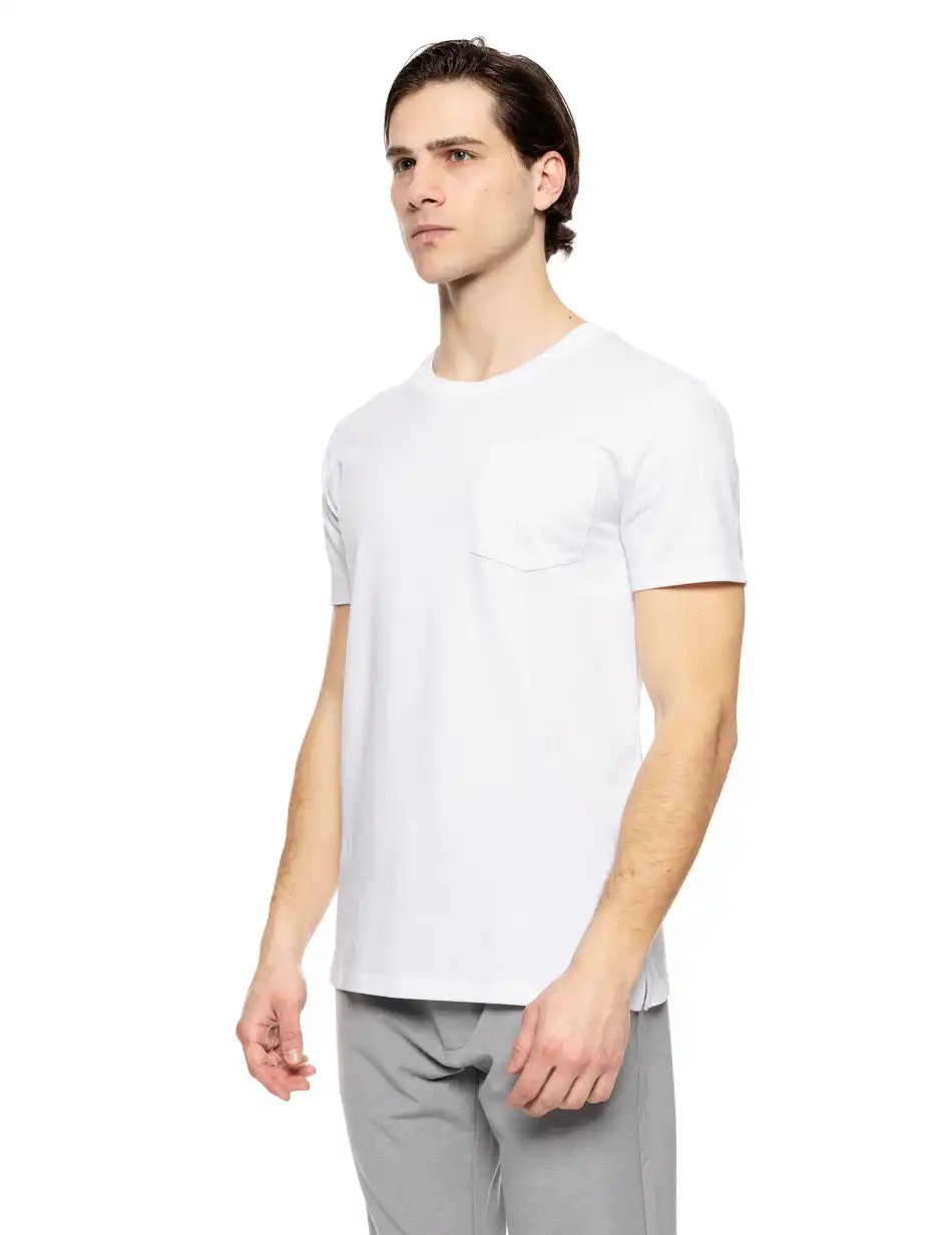 Splendid fashion ανδρικό t-shirt 51-206-039 WHITE