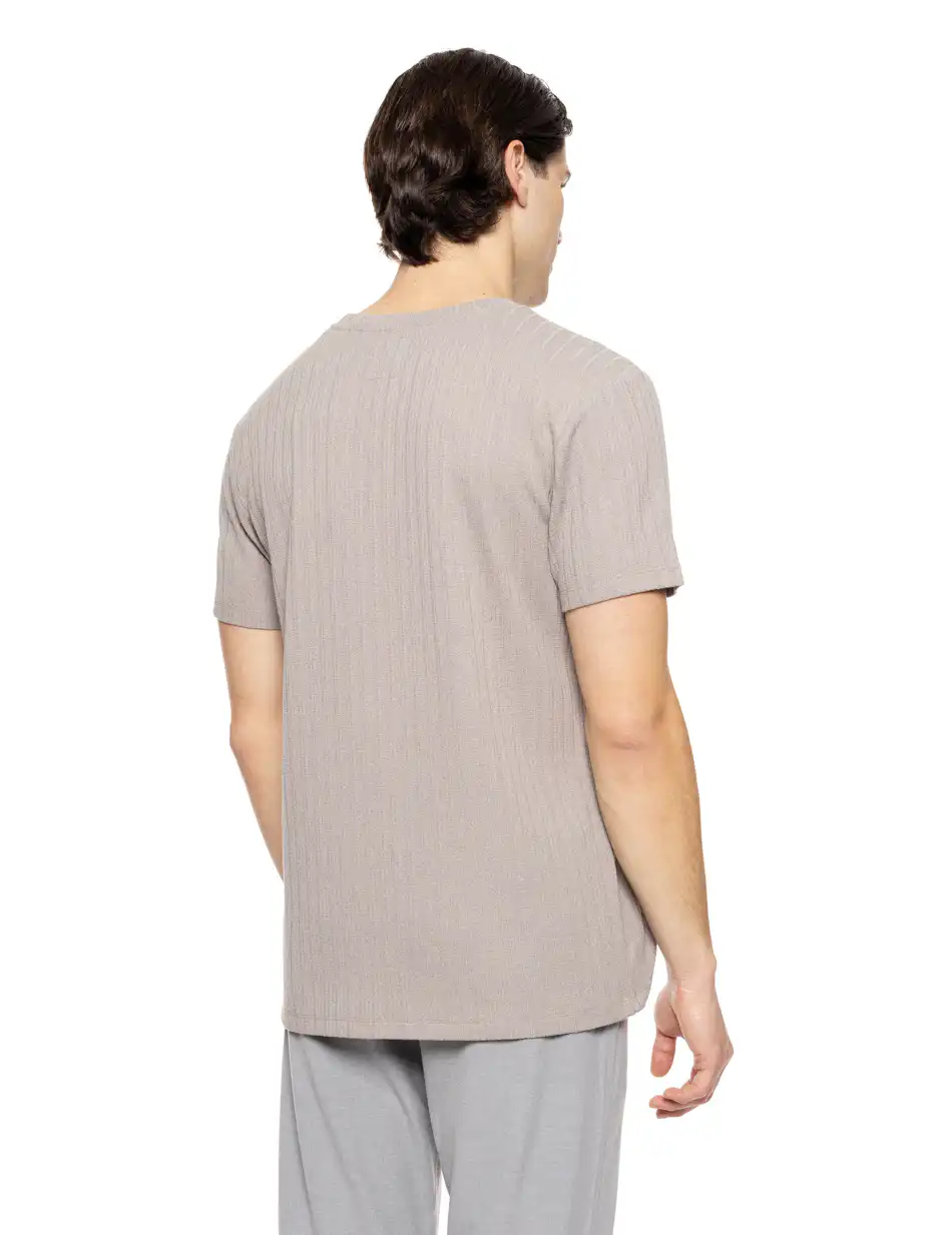 Biston fashion ανδρικό t-shirt 51-206-045 BEIGE