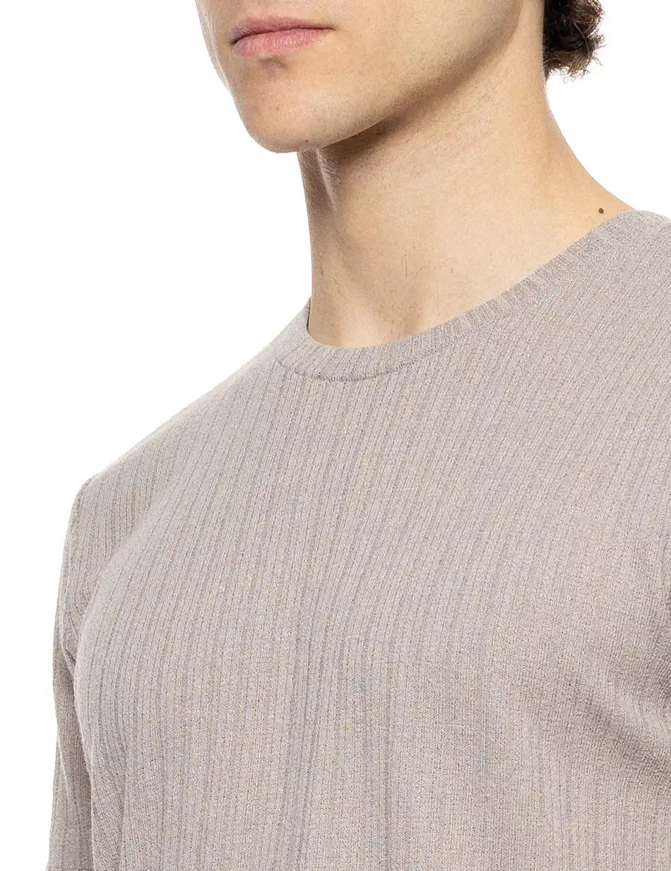 Biston fashion ανδρικό t-shirt 51-206-045 BEIGE