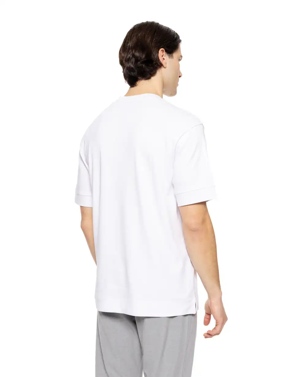Biston fashion ανδρικό t-shirt 51-206-048 WHITE