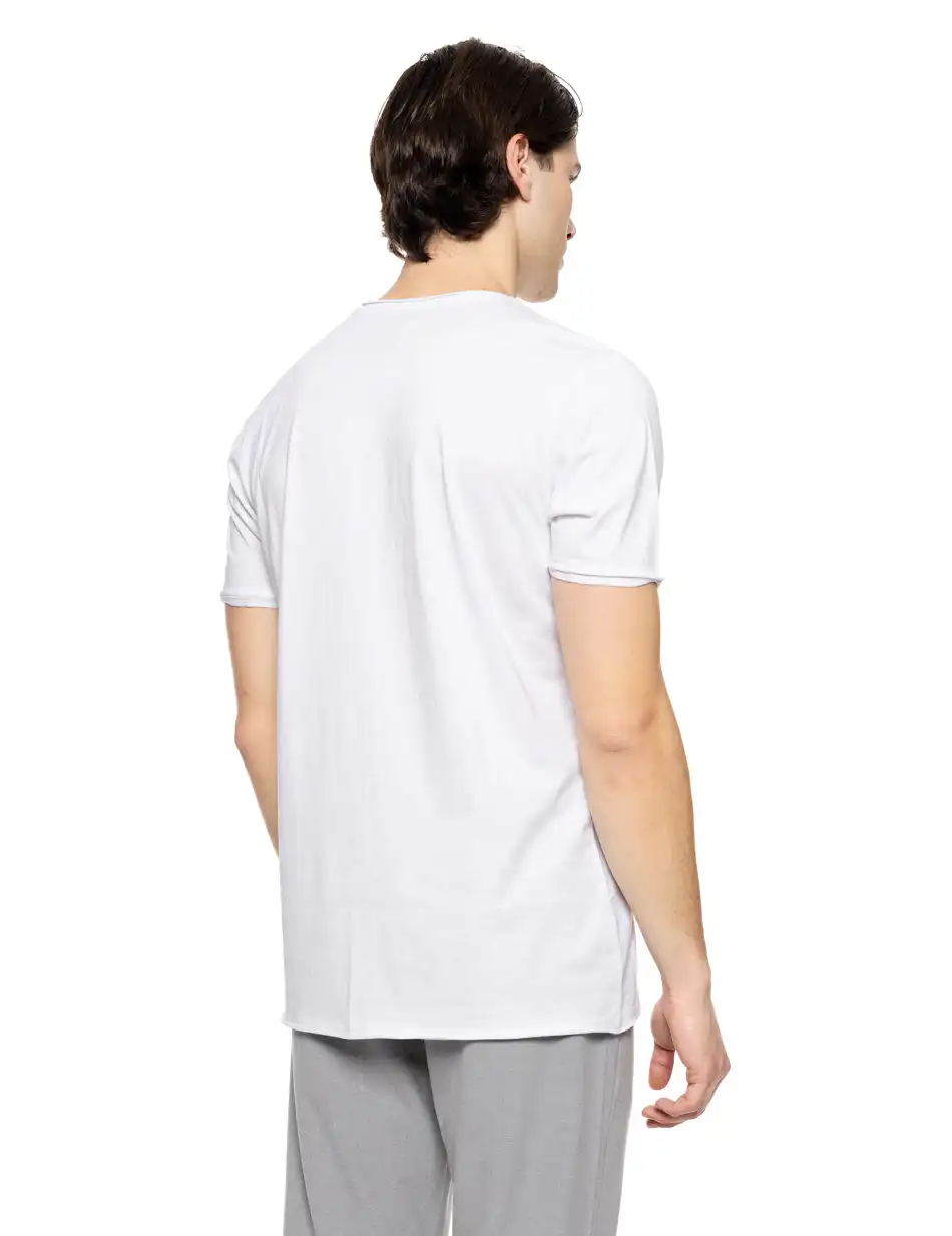 Splendid fashion ανδρικό t-shirt 51-206-053 WHITE