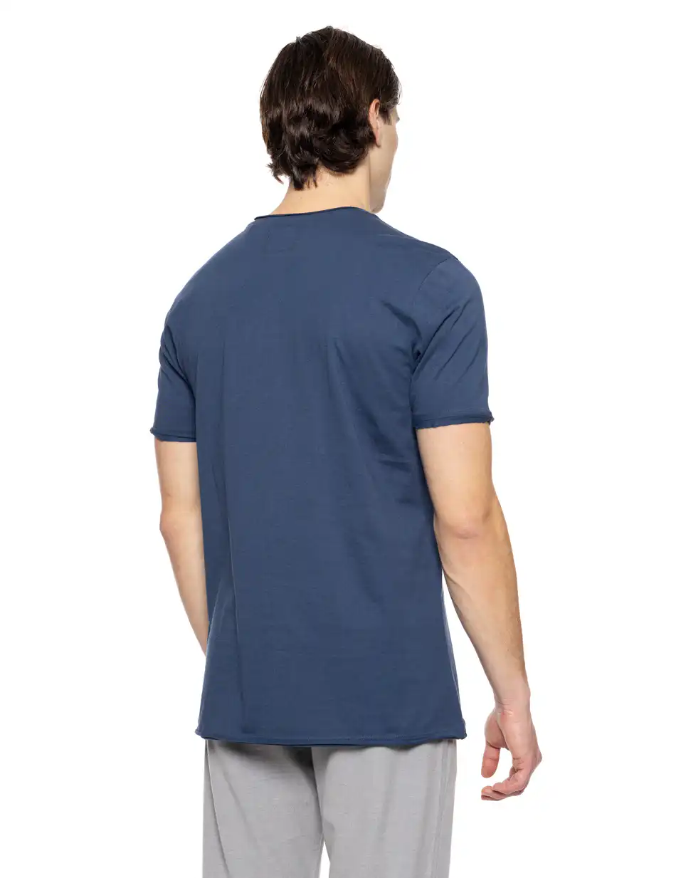 Splendid fashion ανδρικό t-shirt 51-206-053 INDIGO