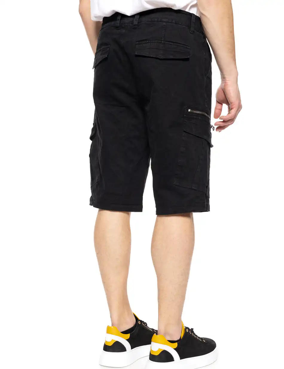 Splendid fashion ανδρική βερμούδα cargo 51-221-016 BLACK