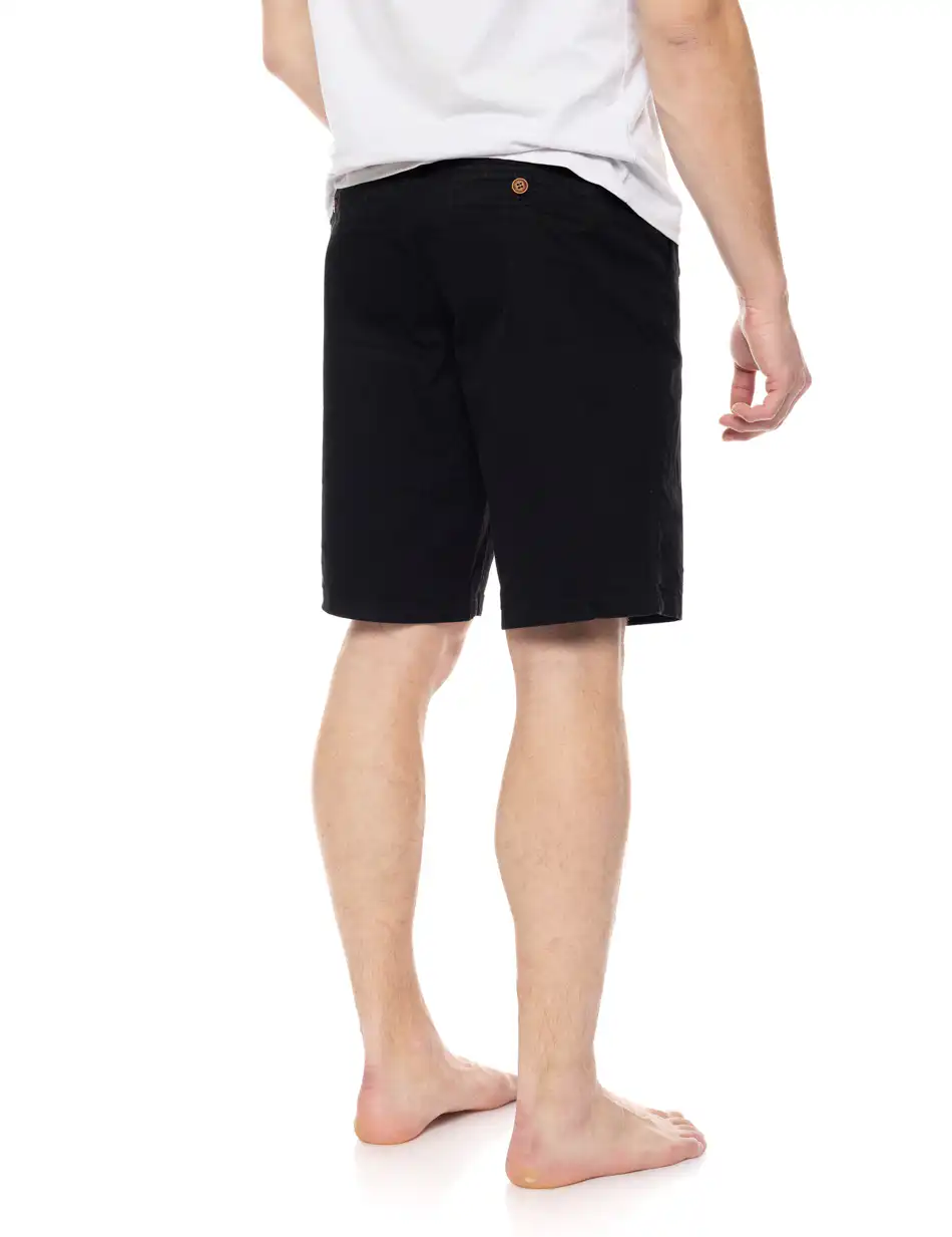Splendid fashion ανδρική βερμούδα chinos 51-221-022 BLACK