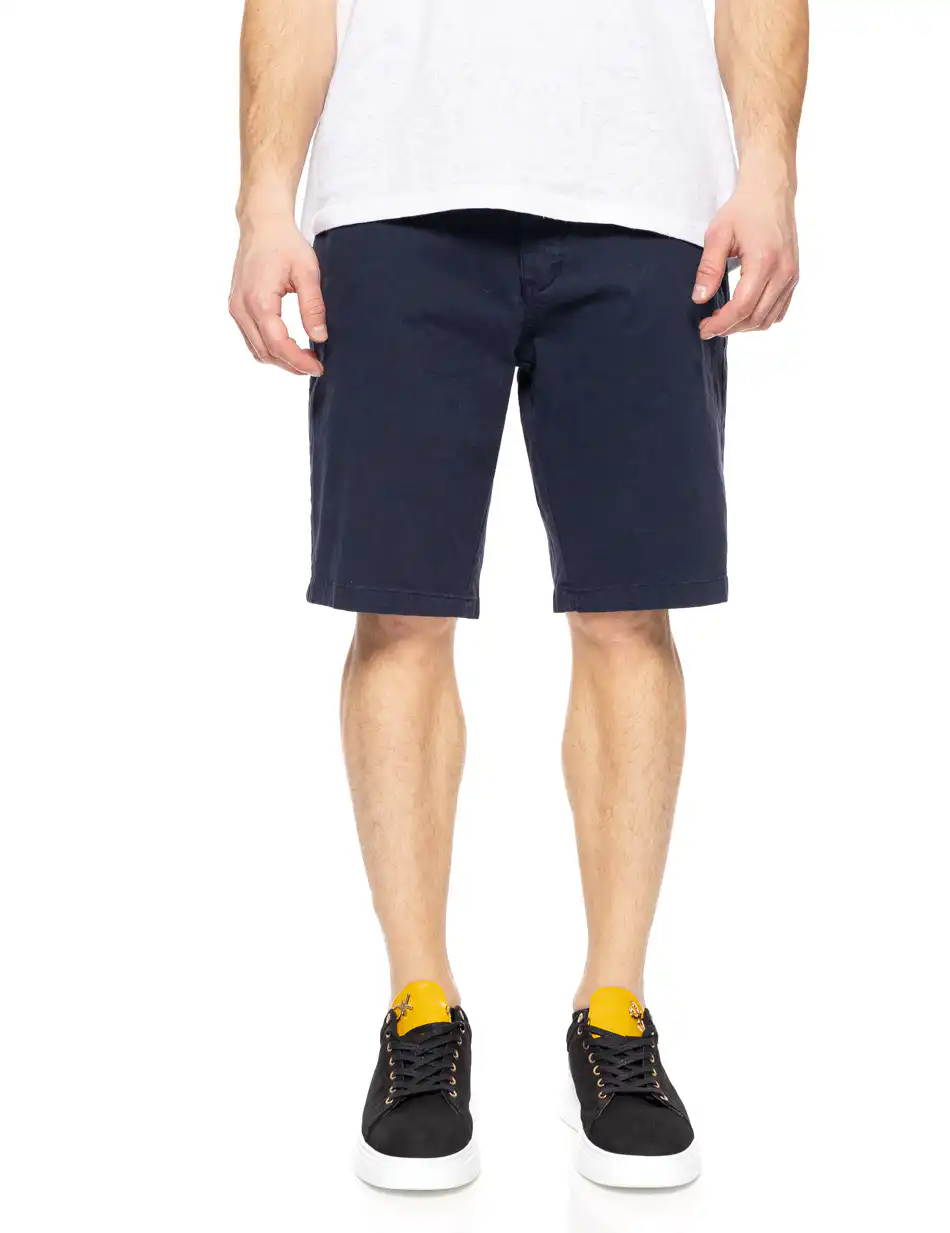 Splendid fashion ανδρική βερμούδα chinos 51-221-022 NAVY