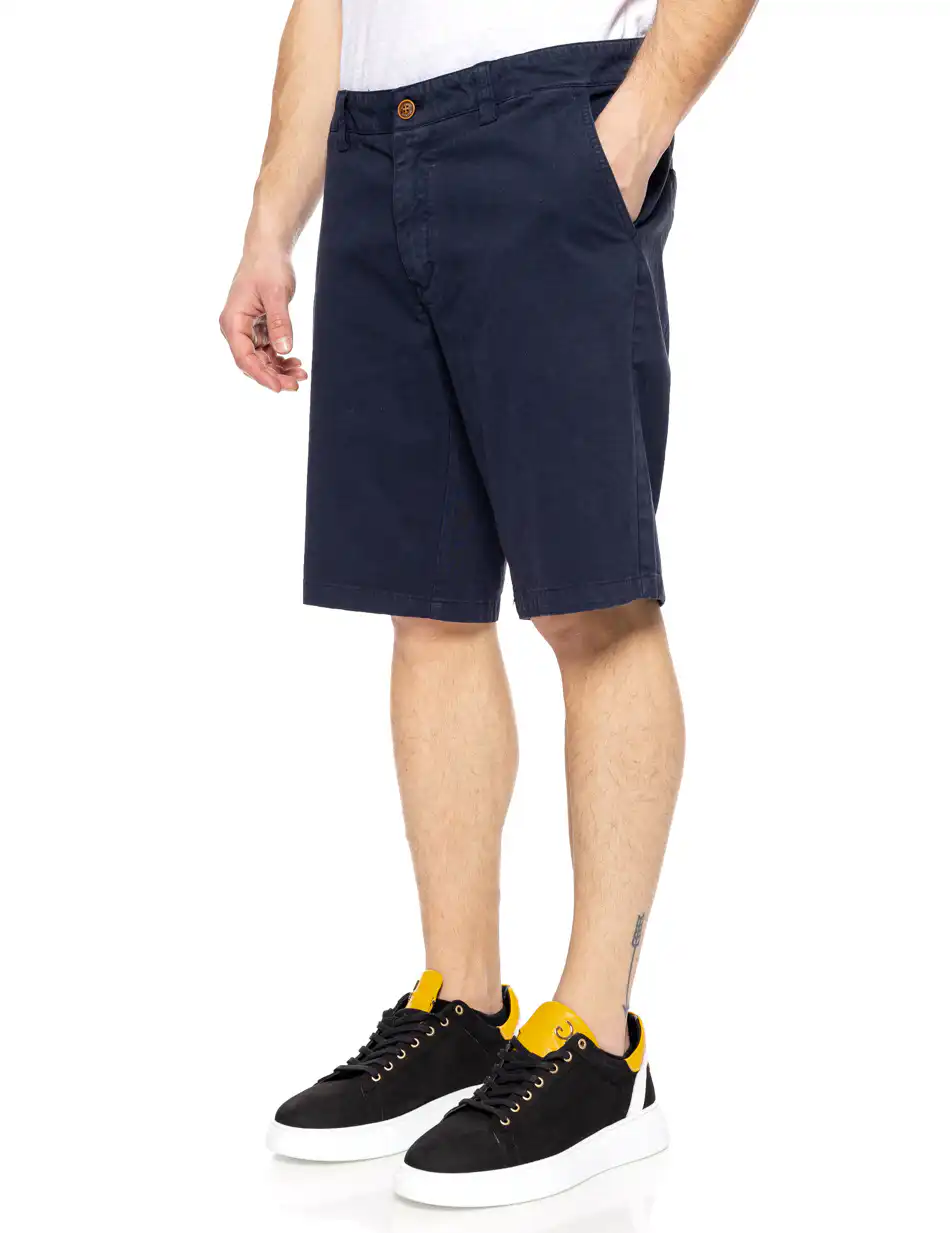 Splendid fashion ανδρική βερμούδα chinos 51-221-022 NAVY