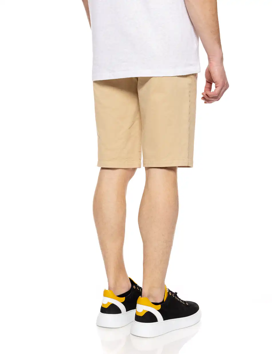 Splendid fashion ανδρική βερμούδα chinos 51-221-022 BEIGE