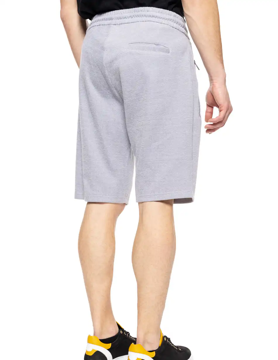 Biston fashion ανδρική φούτερ πικέ βερμούδα 51-221-024 MID WASH