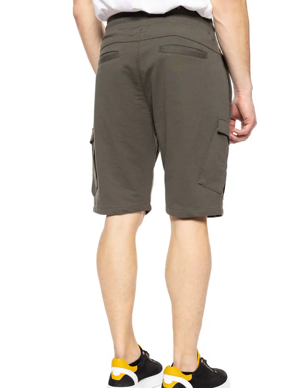 Splendid fashion ανδρική φούτερ βερμούδα cargo 51-221-026 KHAKI