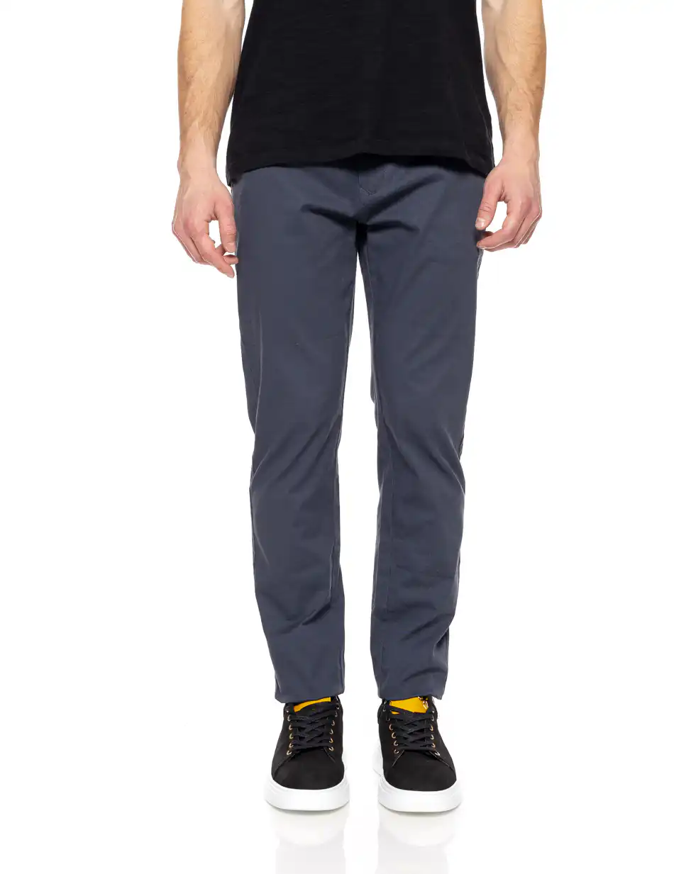 Biston fashion ανδρικό παντελόνι chinos 51-241-012 INDIGO
