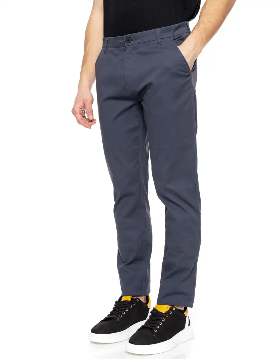 Biston fashion ανδρικό παντελόνι chinos 51-241-012 INDIGO